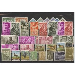 All Foreign Stamps, Seven Stock Cards ++++