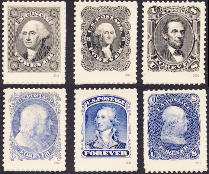 US / USA - STAMPS ON STAMPS ~ THE CLASSIC ERA ~ CLASSICS FOREVER