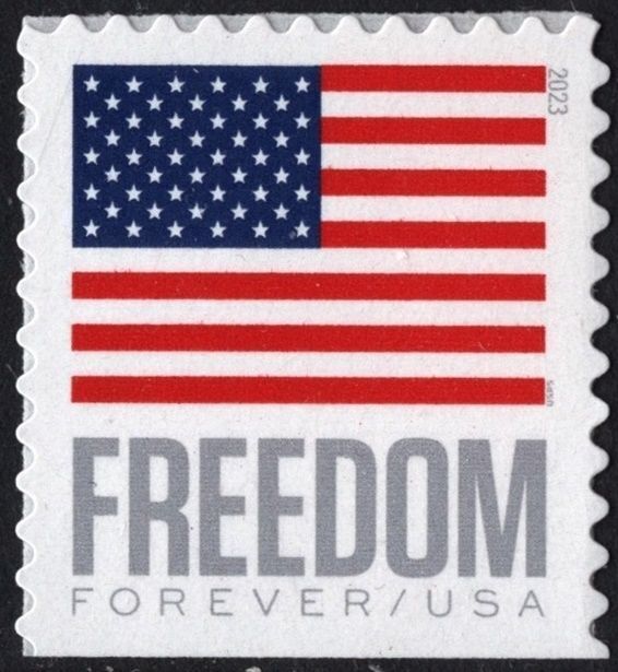 Book of 20 U.S. Freedom Flag 2023 Forever Stamps