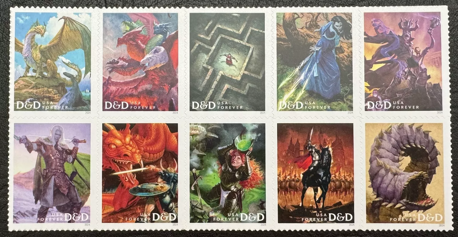 #5918a Dungeons & Dragons, Block of 10