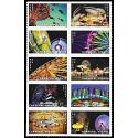 #5864b Carnival Nights, Block of Ten