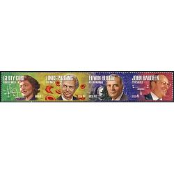 #4227a American Scientists, Horizontal Strip of Four
