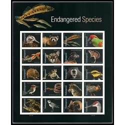 # Endangered Species, Souvenir Sheet of 20