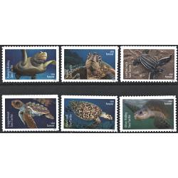 #5865-70 Protect Sea Turtles, Set of Six Singles