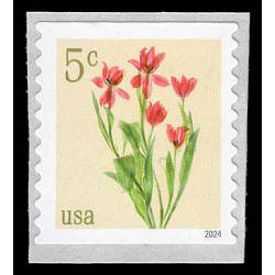 #5905 5¢ Red Tulips, Coil