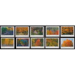 #5929-5938 Autumn Colors, Set of Ten Singles