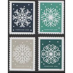 #5948-51 Winter Whimsy, Set of Four Singles