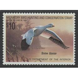 #RW55 1983 Duck Stamp, Snow Goose Mint NH