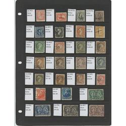 Canada Collection, 54 Stamps, Catalog Value: $4,690.00