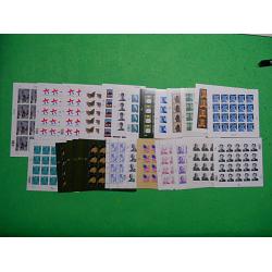 31 Regular Issue Sheets, Face Value: $130.40