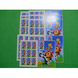 10 Tweety Sheets of Ten Stamps, Face $32.00