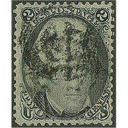 #73 2¢ Jackson, 1862-66 Issue
