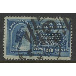 # E1 10¢ Messenger, Blue