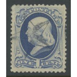 #182 Franklin, Ultramarine - Star Cancel