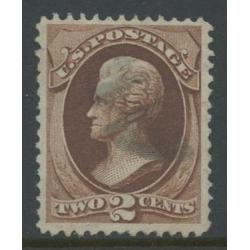 #157 2¢ Jackson, Brown